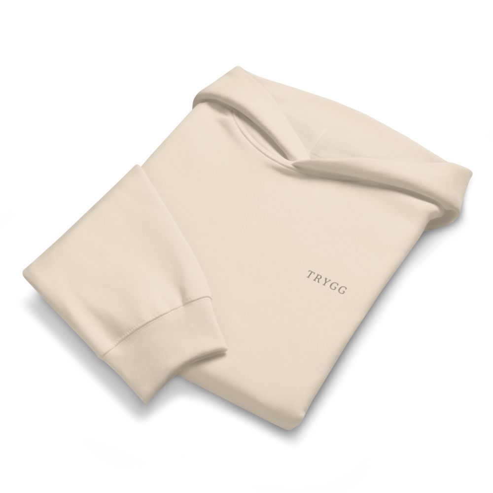 De TRYGG Hoodie · 340 GSM Stealth Calm-Wear